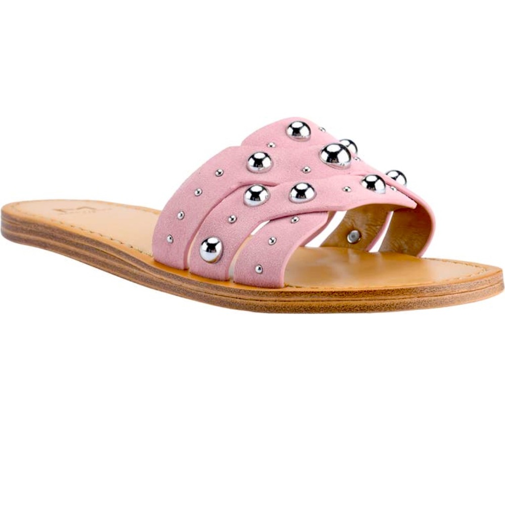 🔥HP🔥💥NWT💥 Marc Fisher LTD Paxton Stud Slide Sandal